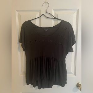 Women’s Medium American Eagle Grey Shirt